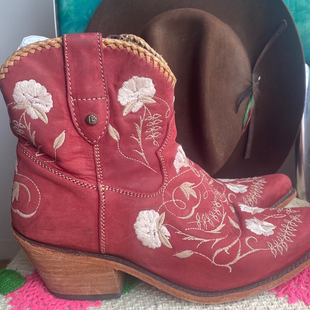 Liberty Boots Short Floral Boot